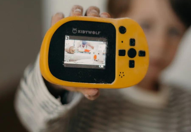 Aparat foto-video digitala pentru copii Kidycam, Kidywolf